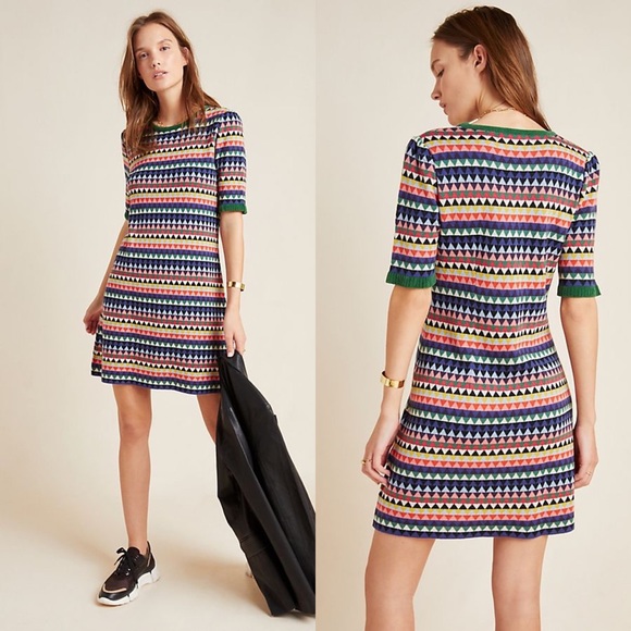 Anthropologie Dresses & Skirts - 🌈 Anthropologie Helena sweater dress 🌈